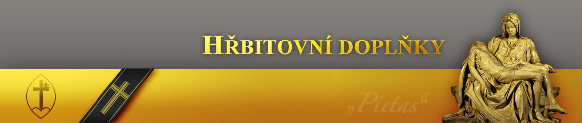 Hřbitovní doplňky e-shop, logo