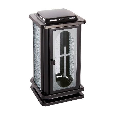 Lampa na hrob A-01b černá