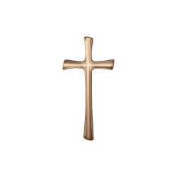 Kříž tvarovaný A-K02-1-25 zlatý