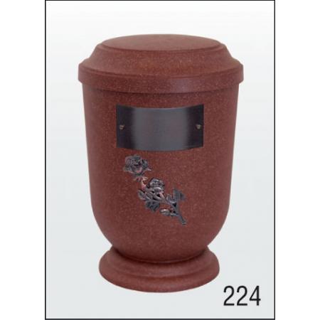 Urna Z-dřevoplast-224 prohlé víčko