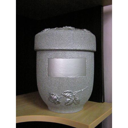 Urna S2 - Pryskyřice stříbrná