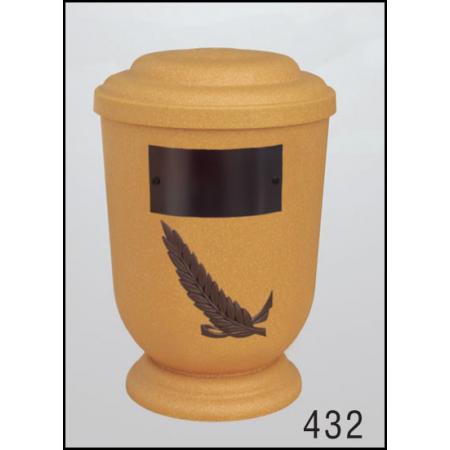 Urna Z-dřevoplast-432 oblé víčko